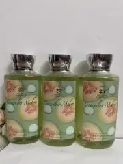 3 New CUCUMBER MELON BATH & BODY WORKS SHOWER GEL BODY WASH