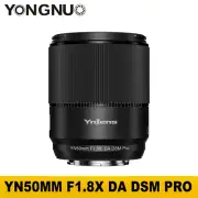 YONGNUO YN50MM F1.8X DA DSM Pro Auto Focus Lens for Fujifilm Fuji X mount Camera