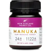 Raw Manuka Honey UMF 24+ | MGO 1122+ / 4.4Oz | 125G Healthy Superfood For Diet