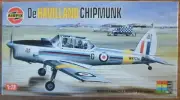 Airfix 1:72 De Havilland Chipmunk Airplane Model Kit Vintage Unassembled