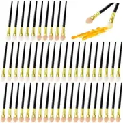 50 Pcs Sponge Eyeshadow Brush Dual Sides Eye Shadow Sponge Applicators Make U...