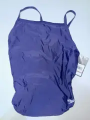 Speedo Flyback One Piece Navy Color Size 12/38 ✨NEW W/BOX ✨