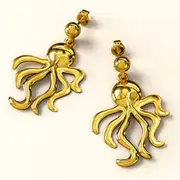 Octopus Stud Earrings