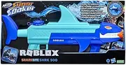 Nerf Super Soaker Roblox Sharkbite: SHRK 500 with Virtual Object Code Exclusive Pump Mechanism Multi-Colour