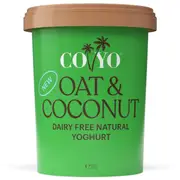 Coyo Dairy Free Oat & Coconut Natural Yoghurt 500g