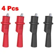 For-Electrical Alligator Clip Test Probe Measurement Insulated 1000V MAX-10A
