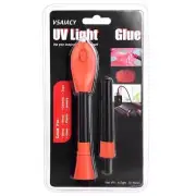 UV Glue kit with Light, UV Light Glue Pen Kit 5 Seconds Plastic Welder UV Light