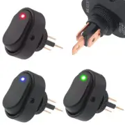 5pcs ASW20D Car Boat Rocker Switch with Illuminated LED Light Assorted Colors