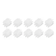 10Pcs Plastic Gears 9 Teeth Plastic Shaft Gears 092AA for RC DIY Robot,White