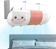 Air Conditioner Wings,Angle Adjustable Wall-Mounted Air Conditioner Deflector - Air Conditioner Deflector, Air Conditioner Baffle Shield, Adjustable Wing for Home.