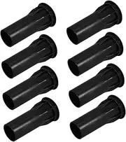 CAXUSD 8pcs Speaker Port Tubes Opening Durable Plastic Bass Reflex Ports for Improved Sound Clarity and Balanced Audio Home Theater Systems