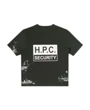Heron Preston Paint Splatter Detailed Crewneck T-Shirt XS Black