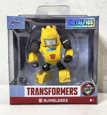 2024 Jada Toys 3" Die-Cast Transformers Bumble Bee Metalfigs Action Figure