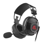 MARVO Scorpion HG9053 7.1 Surround Headset RED LED Backlight Flexi Boom MIC F35*