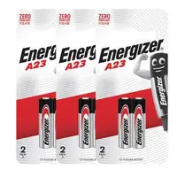 在飛比找森森購物網優惠-【Energizer 勁量】A23汽車搖控器電池6入 吊卡裝