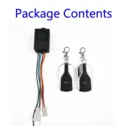 Dual Remote Control Control box 36V-72V Anti-theft Alarm Wireless Remote