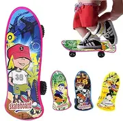 Finger Skateboards | Collectible Fingerboards | Portable Fingerboard for Kids, Finger Skateboards Christmas Birthday Toys Decoration for Children