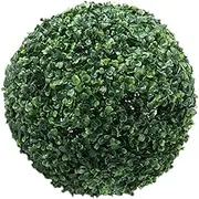 MAGICLULU Hanging Faux Greenery Ball Artificial Topiary Ball for Indoor Outdoor Decor for Weddings Parties Restaurants Realistic Simulation Plant for Present