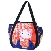 Sanrio Hello Kitty Japanese Pattern Tote Bag A4 Balloon Bag sakura2 Japan F/S