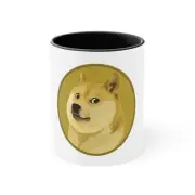 Classic Dogecoin Cryptocurrency XRP, Pepe Coin, shiba, brett Coffee Mug, 11oz