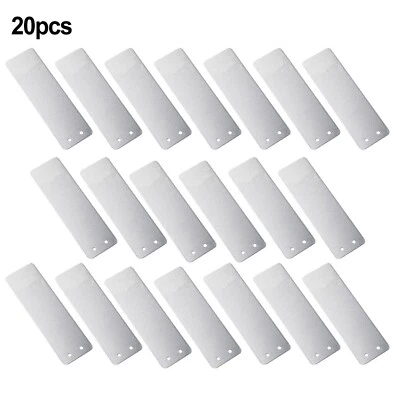 Durable New Garden Plant Labels Tree ID Tags Metal Labels Waterproof 20pcs