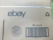 Ebay Branded 10 x 8 x 6 Shipping Box Boxes * Blue or Black