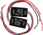 ULTECHNOVO 3sets Smart Led Strobe Controller Module for Car Motorcycle 12v Strobe Controller Waterproof Short Circuit Protection Easy Install for Tail Light 2pcs*3