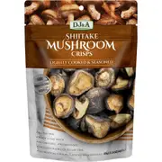 DJ&A Shiitake Mushroom Crisps 65g (Pack of 9)