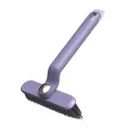 Floor Grime Cleaner Crevice Brush Ergonomic Handle Hard Bristle for Kitchen
