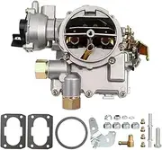 2 Barrel Marine Carburetor Carb Electric Choke W/Long Linkage Compatible With Mercruiser Rochester Mercarb 2.5L 3.0L 4CYL 3310-864940A01