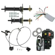 760mm Rear Axle Kit Electric Differential 1000W 48V Motor for Go kart Golf Carts