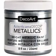 DecoArt Americana Decor Metallics 8oz - Silver