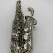 Exquisite Nickel Plated Alto Saxophone Adult Professional Performance 2023new