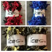 Ice Yarns Oh La La Fringe Chunky Yarn Lot Of 4 Skeins
