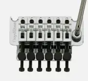 Genuine Floyd Rose Original Series Tremolo Bridge CHROME & Brass Block & Bar