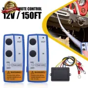 Wireless Winch Remote Control Kit Switch Handset DC12V For Car ATV SUV UTV Truck