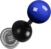 Car Start Button, Automotive One-Touch Start Button, Metal Car to Start Button, Unique Ball Shaped Joystick Start Stop Button, Button Starter Decorative Accessories