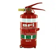 BFI FIRE EXTINGUISHER 1Kg Suitable For Class A,B,E Fires, Metal Bracket