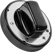 PAMINGONO Gas Valve Control Knob Durable High Temperature Replacement for Gas Grill Cooktop Burner Stylish Design Easy Installation Versatile Use Kitchen Appliances