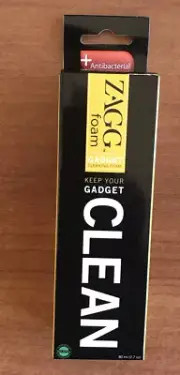 ZAGG Antibacterial Cleaning Foam for Phones Tablets Electronics. New In Box