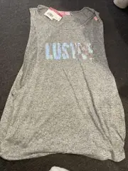 Supre Lustre Tank Grey L Freepost Acc151