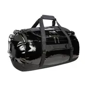 Tatonka Heavy Duty Nylon Barrel Duffel Outdoor Travel Bag M/65L Black Gloss