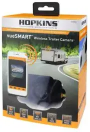 Hopkins vueSMART Wireless Trailer Camera Works on Any Trailer - Model 50050 NEW