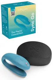 We-Vibe Sync Go App Controlled 3" Travel Couples Vibrator