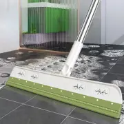 Window Cleaning Tool Sweeping Rubber Silicone Broom Wiper Dust Squeegee Mop