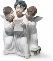 [LLADRÓ] Angels' Group Figurine. Porcelain Figure Figure.