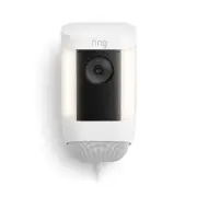 Ring Spotlight Security Camera Pro 2K Plug-in - White