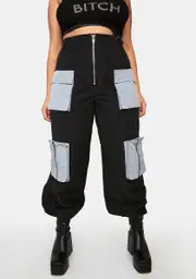 [Poster Grl] Plus Stone Get Real Cargo Pants