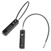 Helmet Lock 4 Digit Password Locks for Motorcycle Portable MTB Road