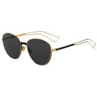在飛比找momo購物網優惠-【Dior 迪奧】太陽眼鏡(金色+黑色)